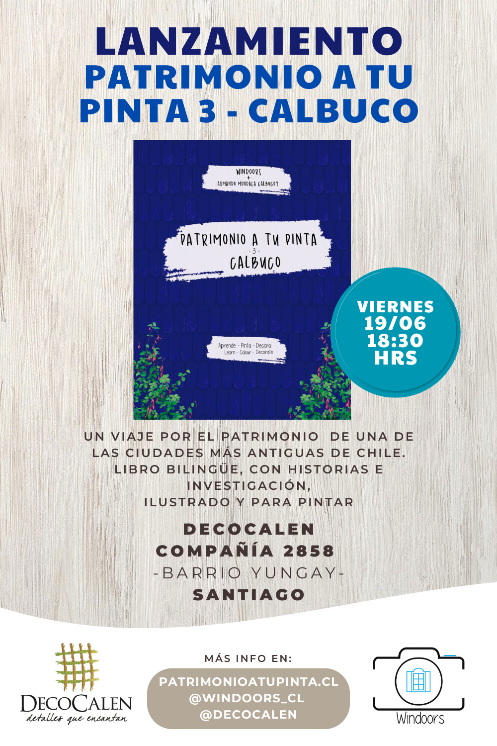 Lanzamiento Patrimonio a tu Pinta Vol. 3 — Calbuco